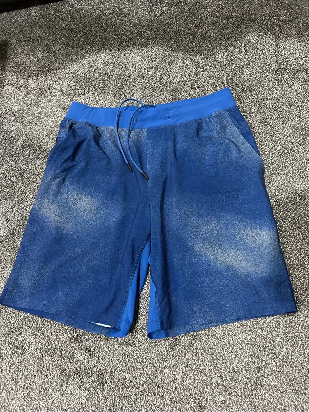 lululemon athletica Men's Blue Athletic Shorts